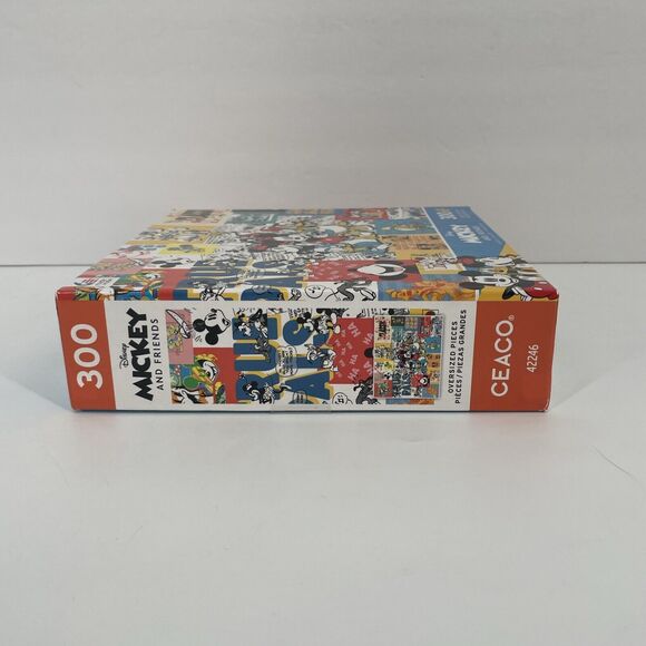 Disney Mickey and Friends Ceaco Puzzle 300 pc Jigsaw 42246 Oversized Pieces NEW - Picture 4 of 9